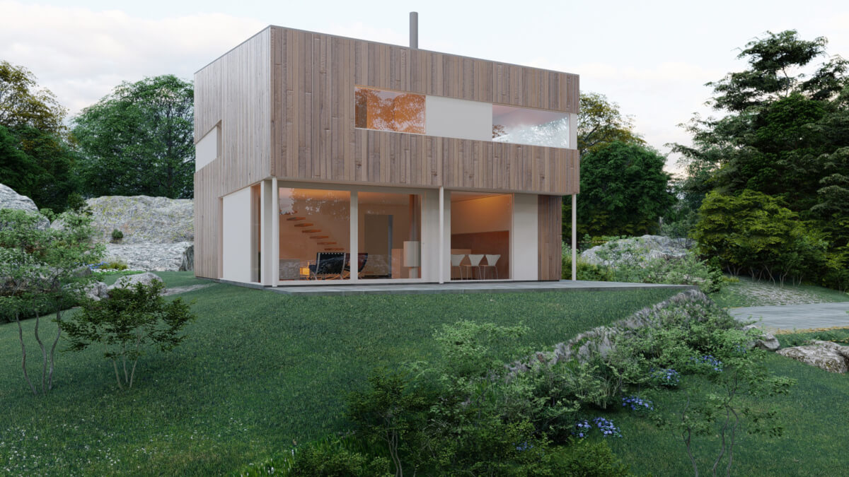 Smart fasade 2 - Arkitekt-hus AS