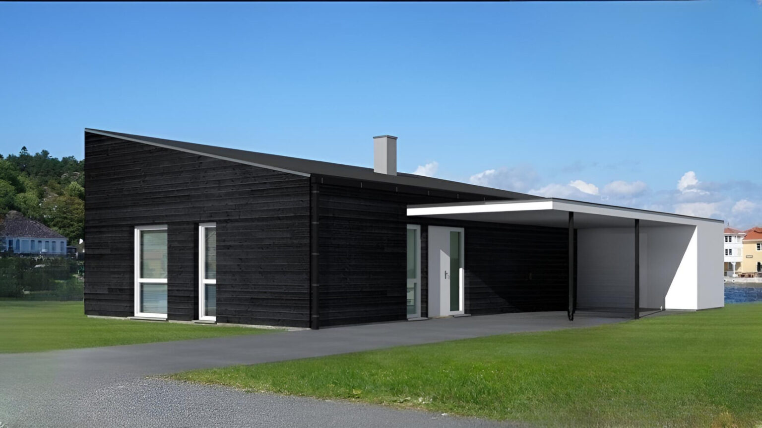 Lier eksterior 1.1 - Arkitekt-hus AS